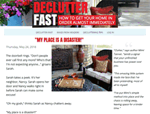 Tablet Screenshot of declutterfast.com